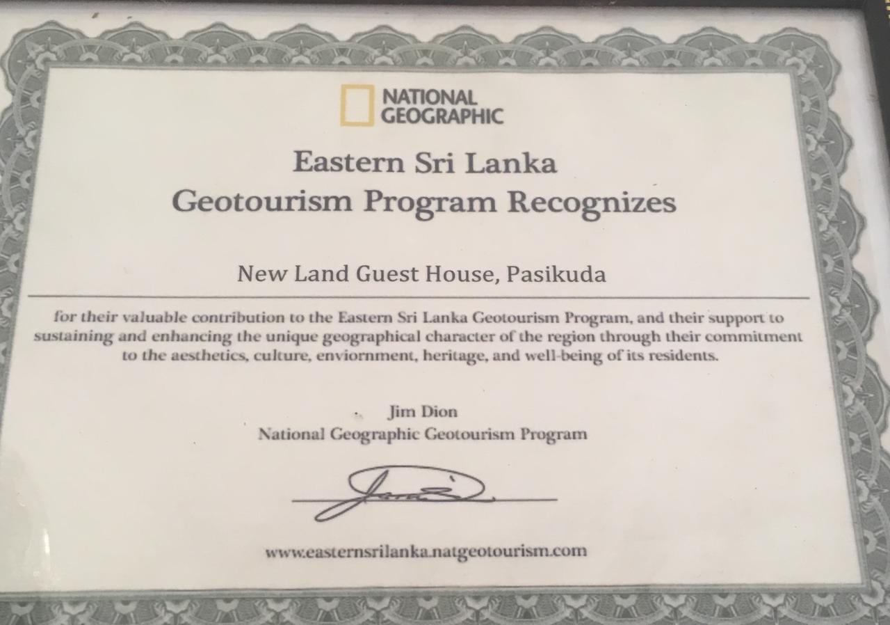 New Land Guest House Batticaloa Eksteriør billede
